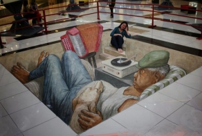 Самые необычные 3D рисунки