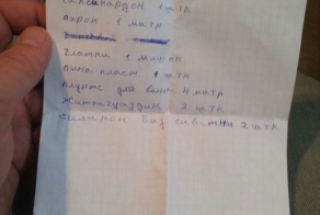 Гастарбайтеры делают ремонт.