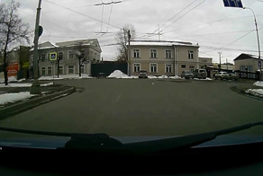 Срезал поворот