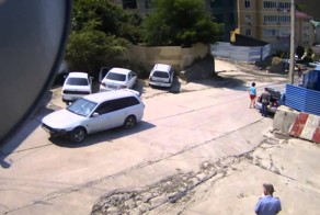 Водитель чудом спасся