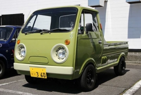 Встреча раритетных кей-каров в  Японии