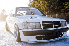 Mercedes-Benz W201 - Скандинавская гонка