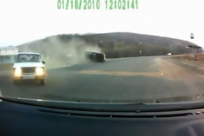 Авария дня 1451. Покувыркался