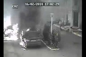 Взрыв цистерны с газом