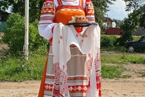 Хлеб да соль.