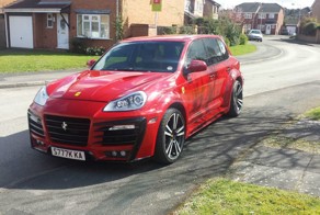 Британец преобразил Porsche Cayenne в кроссовер Ferrari