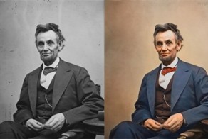 Известные фотографии в цвете