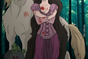 Если бы диснеевские принцессы были злые.