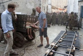 Фотографии со съемок телесериала "Игра престолов" 