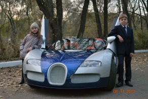 Казахстанский Bugatti Veyron для детей