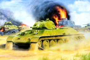 Подвиг экипажей Т-26 и Т-34-76. Чкаловский.1941.