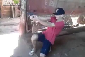 Стрельба холостыми