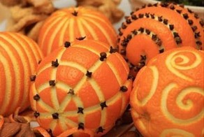 Помандер - новогодний апельсин с гвоздикой или ароматизатор для дома