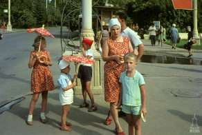 Москва 60-х в цвете
