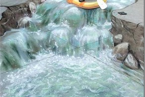 3D на асфальте