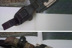 Рукоять ножа и ножны из бересты своими руками