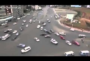 Самый регулированный перекресток=)