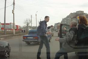 Поймал пьяного водителя