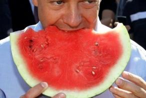 Интересные  фотографии политиков