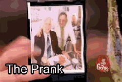 Розыгрыш с полароидом