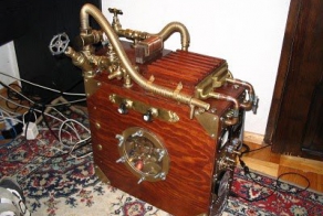 Системник с стиле стимпанк