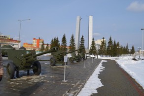 Прогулка по музею военной техники Верхняя Пышма 2014. Артиллерия.