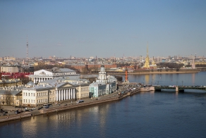 Санкт-Петербург с высоты птичьего полёта