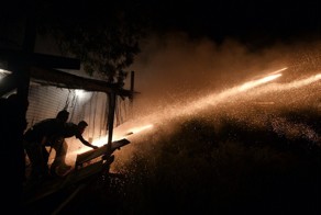 Ракетная война на праздновании Пасхи