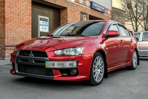 Установка ГБО на Lancer Evolution X