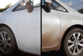 Nissan разработал краску, отталкивающую грязь