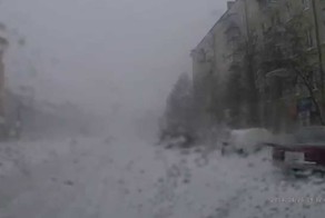 Снес знак пешеходный переход