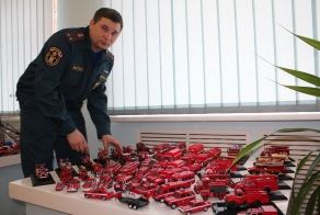 Личный автопарк пожарных машин