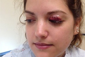 Пыталась подружиться с кошкой