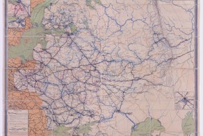 Карта путей сообщения Российской империи 1893 года