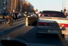 В Нижневартовске сбили мальчика с велосипедом