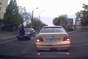 Пьяный велосипедист