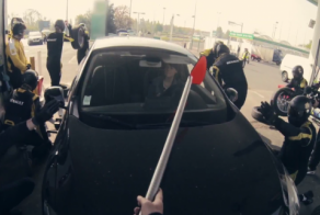 Удачно заправились