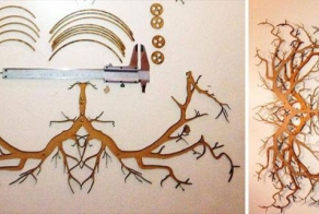 Удивительные люстры, сделанные из подручных материалов