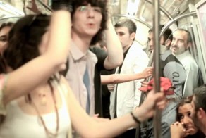 Флешмоб в стамбульском метро