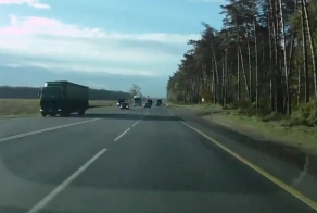 Массовая авария с участием бензовоза