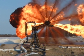 Установка для сжигания нефтяного газа