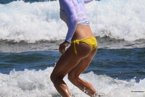 Дарья Домрачева на отдыхе в Доминикане