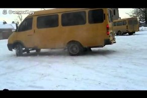 Смелый дрифт на ГАЗели