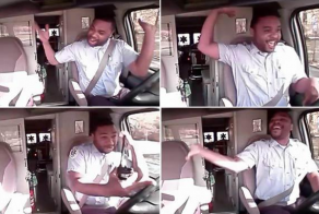 Позитивный водитель скорой