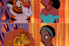 Другой взгляд на красавиц Disney