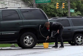 Кража бензина