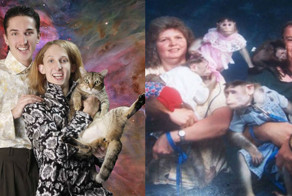 Чудаковатые семейные фотографии