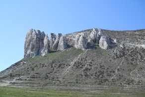 Белокузьминовка. Белые кручи.