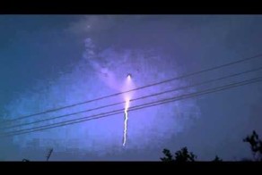 Запуск ракеты в Волгограде