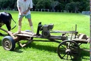 Самодельная газонокосилка